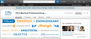 LinkedIn Groups for CPAS